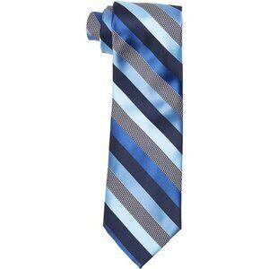 Mens Striped Tie and Pocket Square Set Formal Wedding Prom Suit Accessory